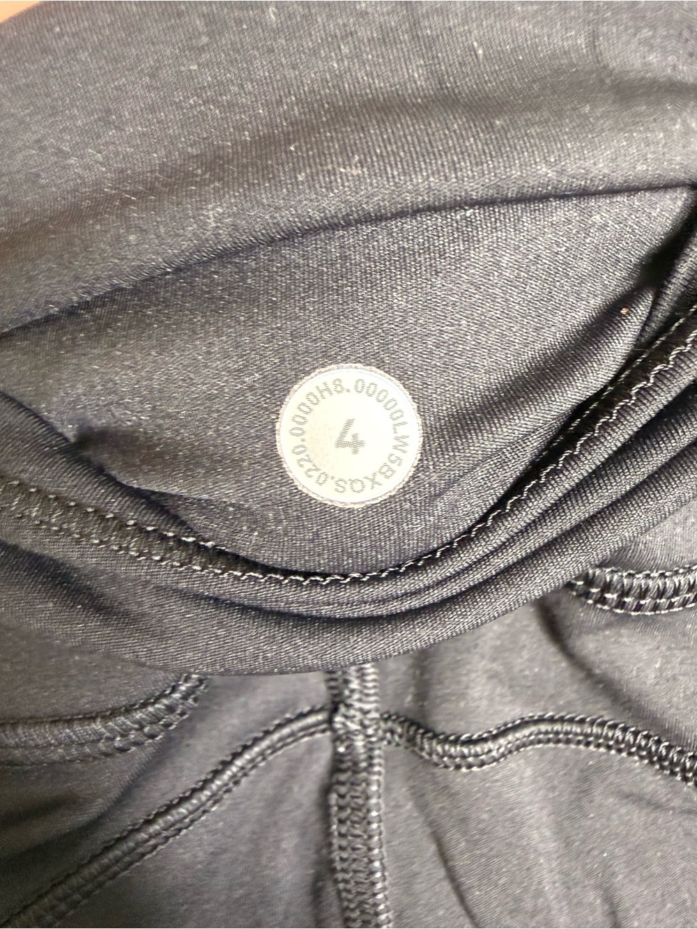 LULULEMON Fast & Free 7/8 Black Tight Leggings II 25” - Picture 6 of 6